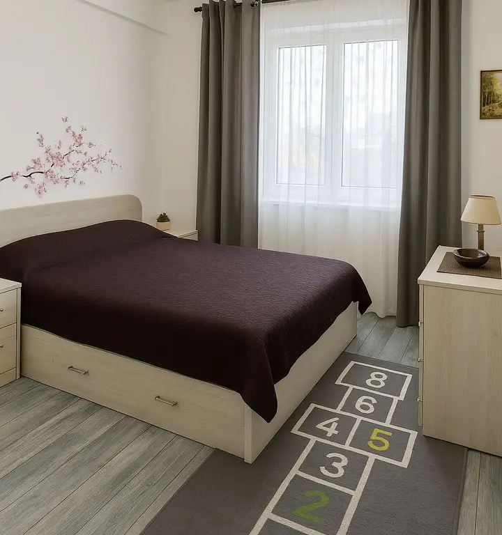 Ap 2 camere modern mobilat Militari Residence comision 50%
