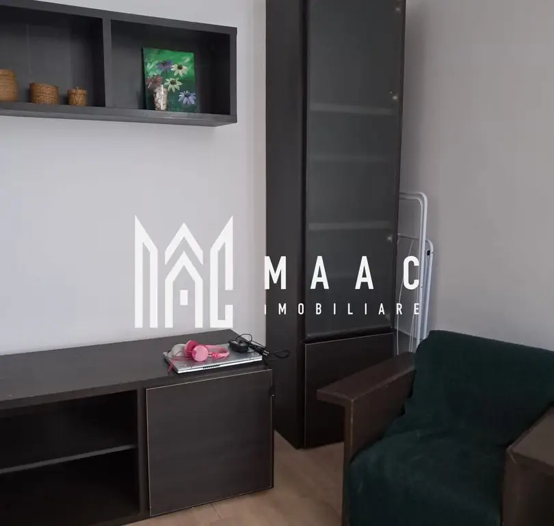 Garsonieră de închiriat | Trei Stejari, Sibiu | 42 mp, renovată
