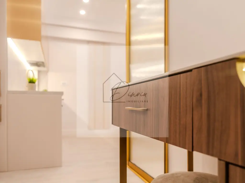Studio dublu Ivory Residence Pipera I lux mobilat I balcon I COM0%