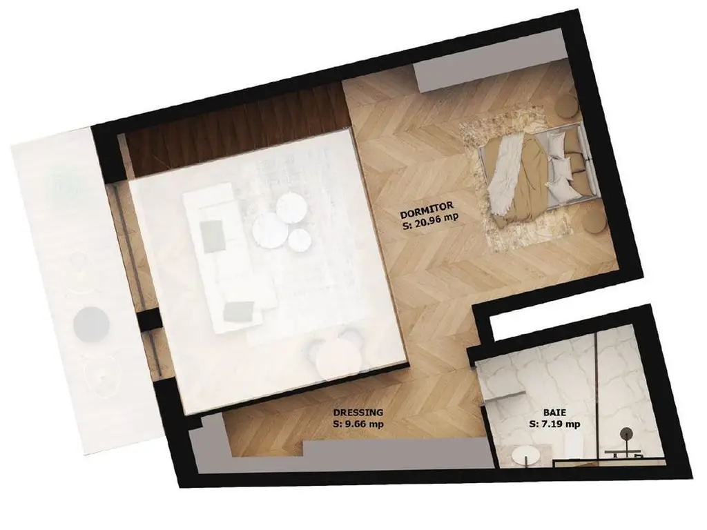Apartament nou, 2 camere, 240 500 Euro. Comision 0.