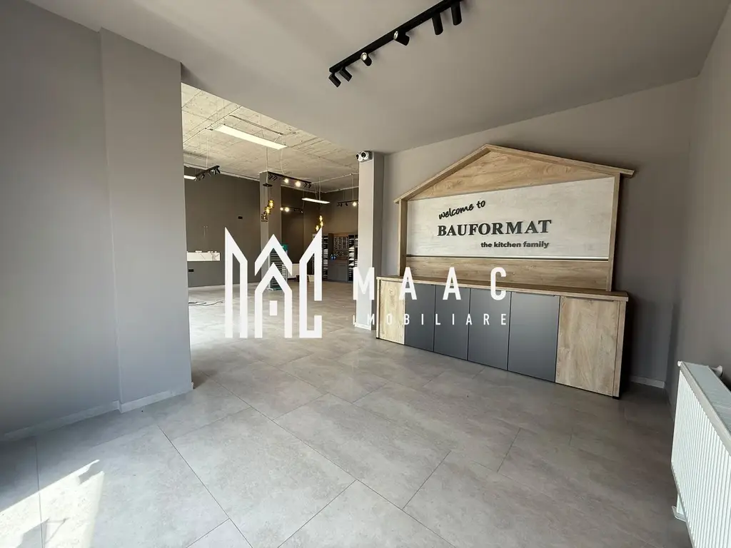 Spațiu comercial 150 mp | Turnișor, Sibiu | 7 parcări, 2 accese