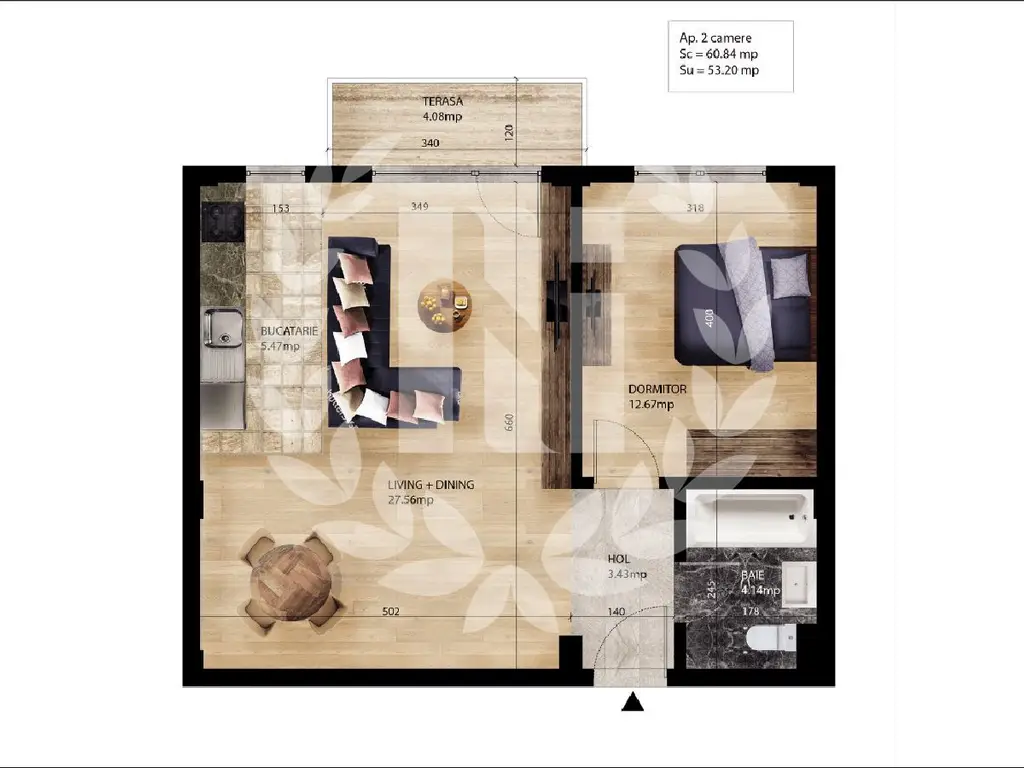 Apartament 2 camere Pantelimon | Bloc Finalizat