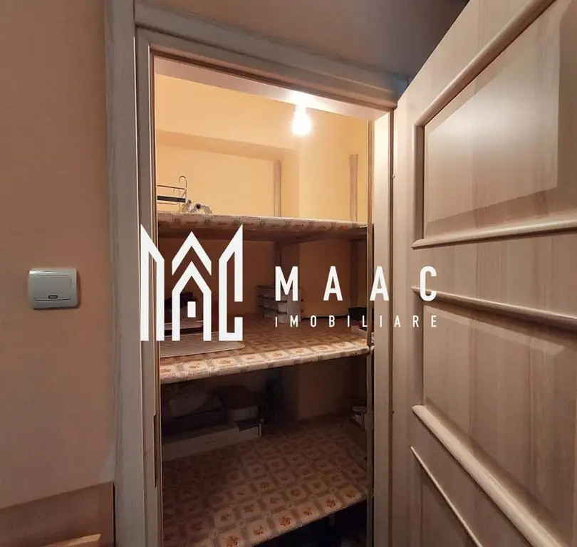 Apartament 2 camere decomandat | Ștrand, Sibiu | 50 mp, etaj 3, balcon