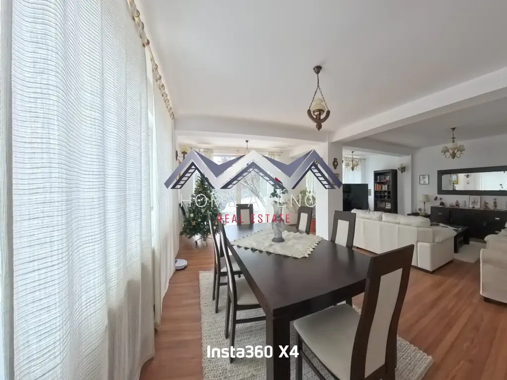 Vilă ultrafinisată cu panoramă superbă, teren 868 mp– Breaza