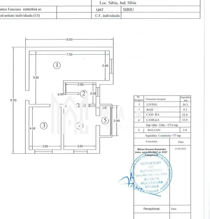 Apartament 3 Camere I Parter I Ștrand I Zona Parc Belvedere