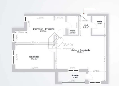 3 camere MTM Pipera Lake I 167.000 eur taxare inversa I COMISION 0%