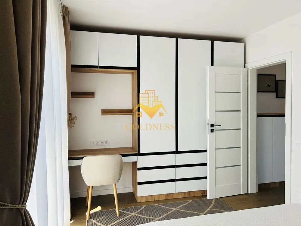 Apartament 2 cam superfinisat Intre Lacuri Residence! Prima inchiriere