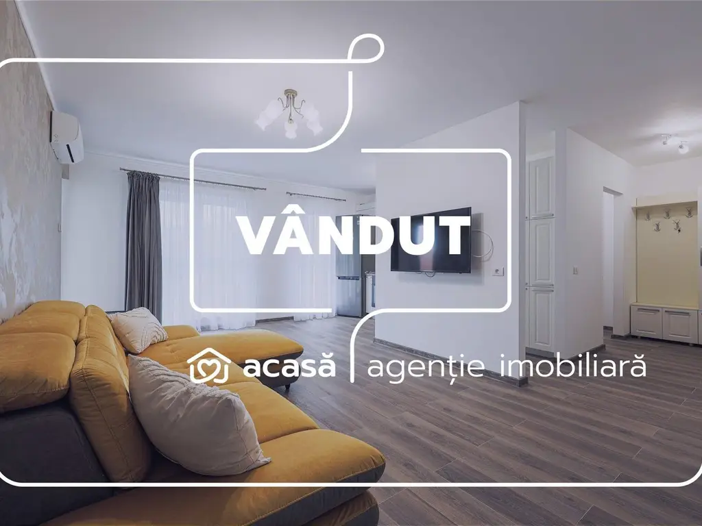 VÂNDUT! Apartament modern și luminos într-un bloc nou din 2022