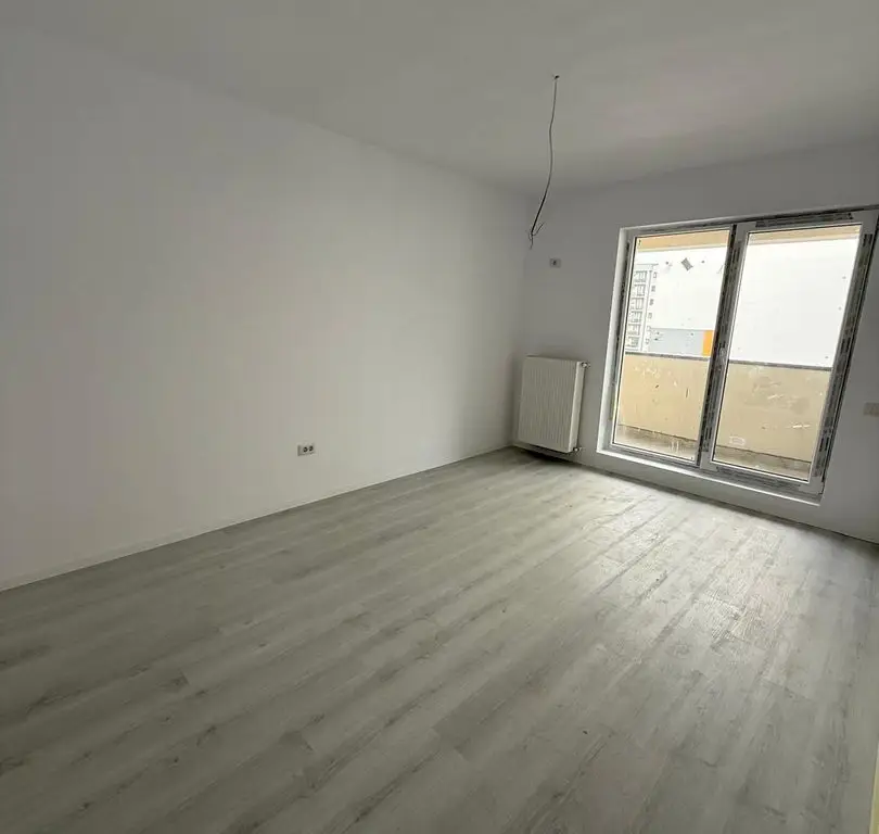 Apartament 56 mp, bloc nou, parcare inclusă, etaj 3, două balcoane, 80.000 euro TVA inclus