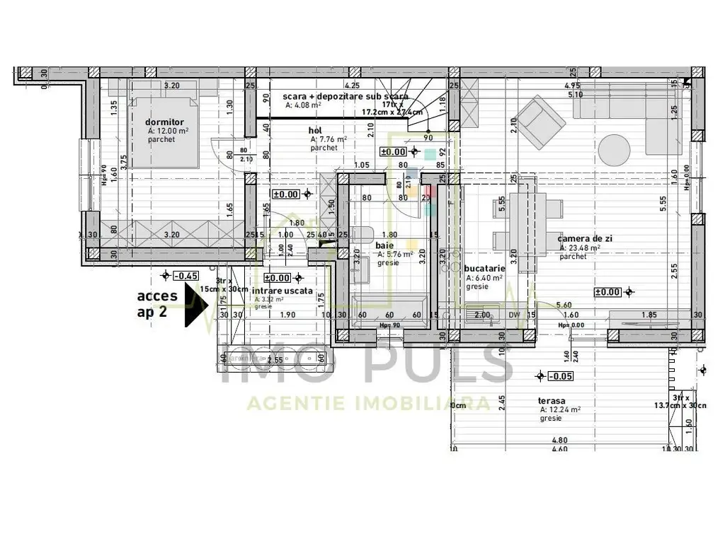 Duplex. Teren 380. 5 Camere. 3 Bai. Mosnita
