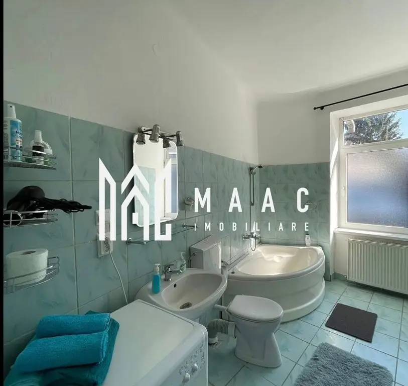 Apartament 2 camere|54 mp| la casă cu curte comună| zona centrală