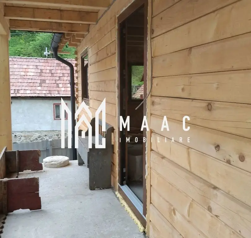 Casă nouă din lemn | Curte generoasă | Rășinari