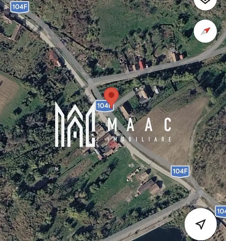 Teren intravilan 1713 mp | Colun | 27 m deschidere, utilități