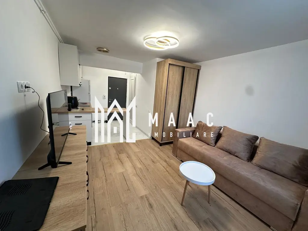 Garsonieră de închiriat Sibiu | Lazaret | 23 mp, mobilată, parter
