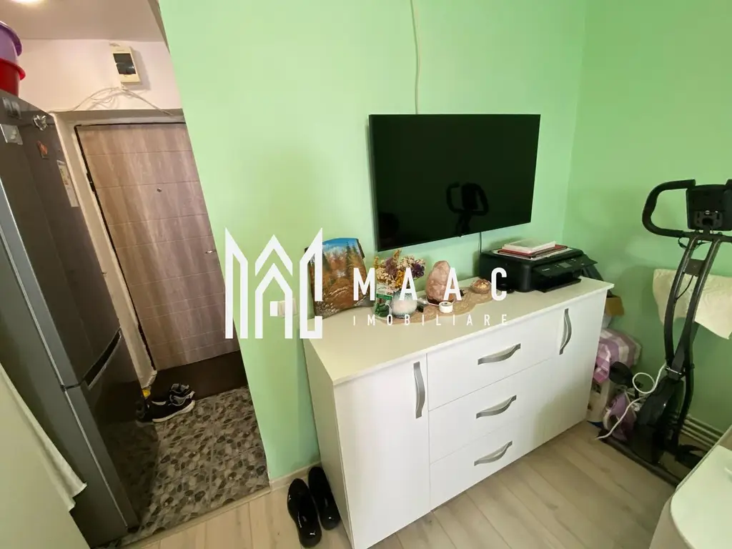 Garsonieră cu Balcon | Etaj 2 | Mobilată și utilată | Cisnădie