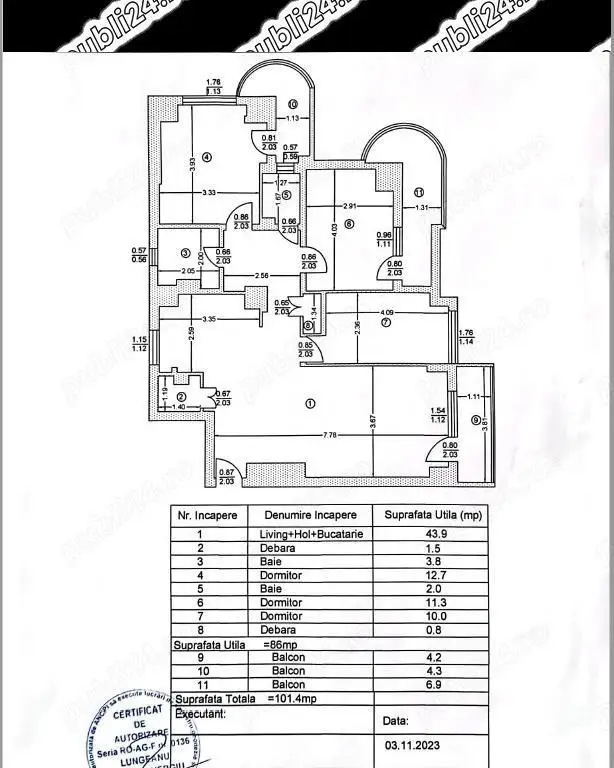 Apartament 4 camere, Bucuresti, Militari, Iuliu Maniu - Apusului