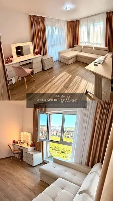 Apartament de vanzare cu 3 camere, 2 bai, balcon, garaj