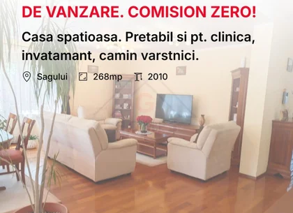 Casa mare. Posibil si clinica, camin batrani, invatamant, sediu firma.
