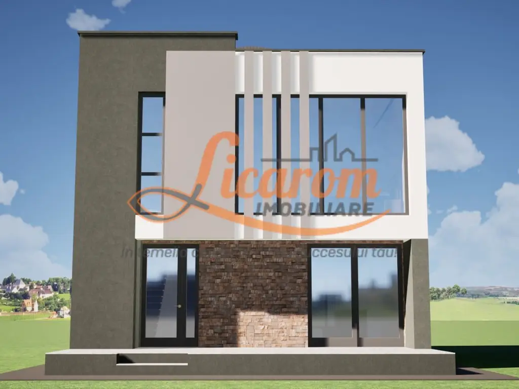 Vila LUX Parter+Etaj(stil mediteranean) in Sanpetru Calea Harmanului
