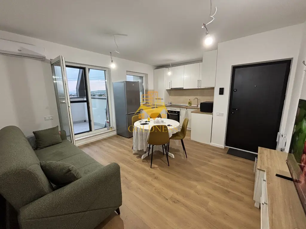 3 camere, modern, parcare, prima închiriere, terasă 46 mp, totul nou