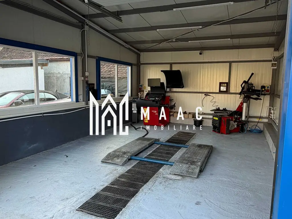 Hala echipata complet | Service auto\ Detailing | 50 MPU | Sura Mare |
