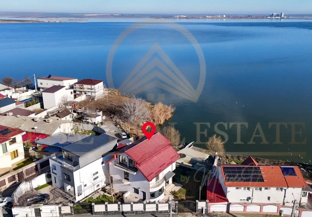 Năvodari - Casă exclusivistă cu ponton privat – Primul rând la lac