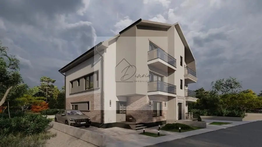Vila 5 camere Otopeni - centru I individuala, calcan I P+1E+M I COM0%