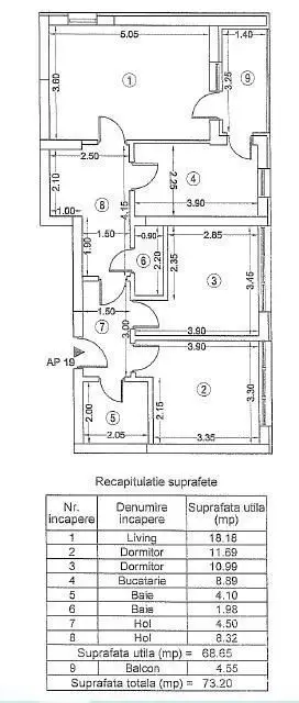 Proprietar Vand Apartament 3 Camere | Parcare Subterana| Exigent Plaza