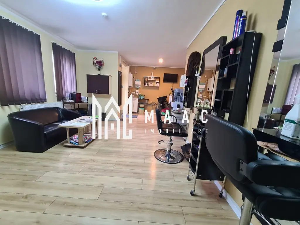 Spațiu comercial 2 camere compartimentat | Ștefan cel Mare, Sibiu | parter, 3 parcări