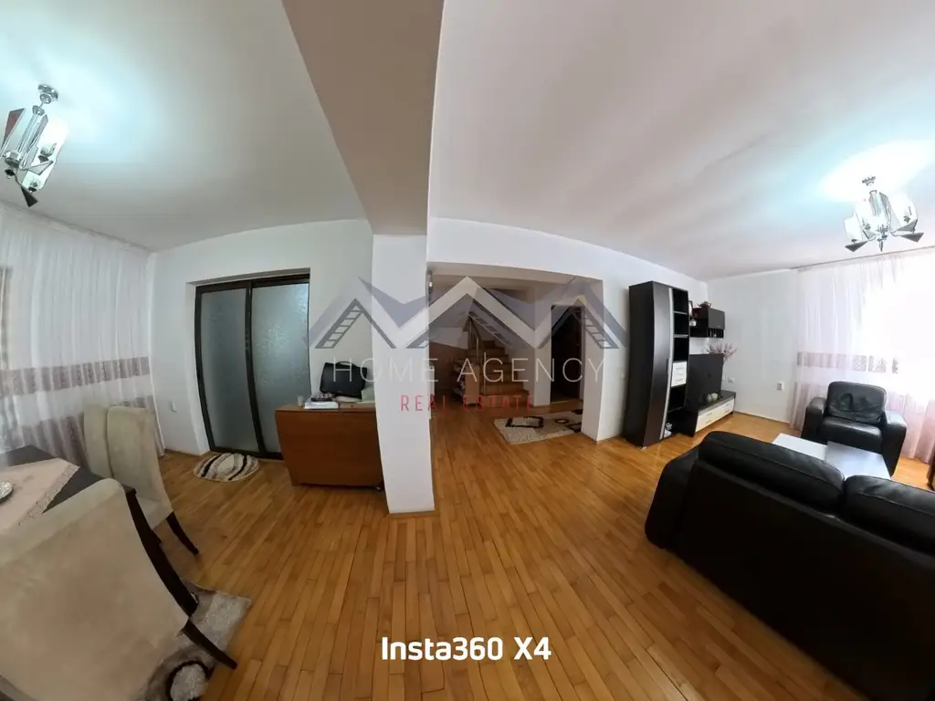 Casă individuală P+1+M cu garaj și terase spațioase – Otopeni Central