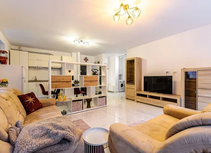 Apartament ultracentral în bloc nou, 2 camere cu terasa proprie
