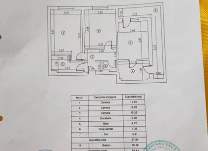 Apartament 3 camere Militari Residence mobilat si utilat