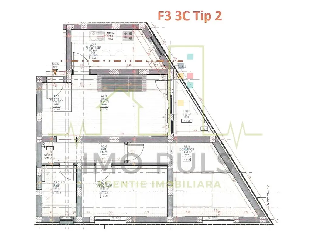 Etaj 1. Bloc nou. Parcare inclusa. Comision 0%. TVA inclus