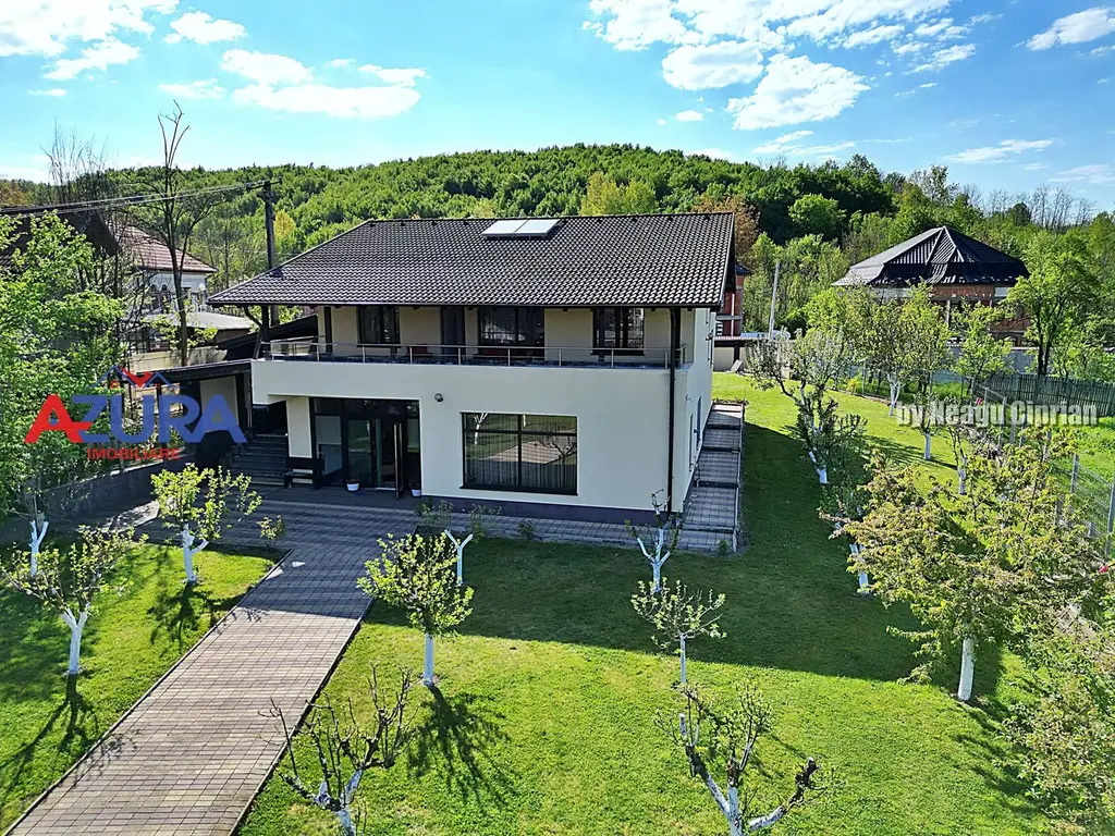 Casă D+P+M | 254 mp | 1.130 mp teren | Mobilată Premium | Țițești, AG