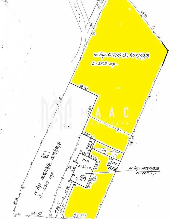 Teren intravilan 3500 mp | Vasile Aaron, Sibiu | construcții, acces direct