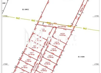 Teren extravilan 500 mp | Daia, Sibiu | acces din drum județean