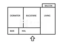 Apartament 2 camere | Decomandat | Lift | Intermediar | Mihai Viteazul