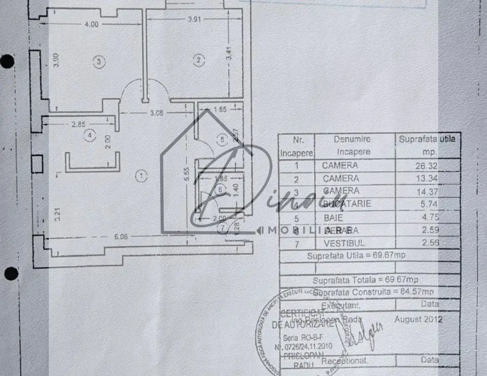 Herastrau I Apartament superb 3 camere I Nordului I Ponderas I Com 0%