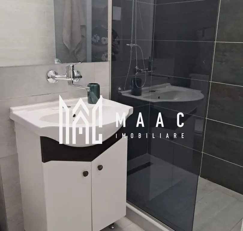 Garsonieră de închiriat | Trei Stejari, Sibiu | 42 mp, renovată