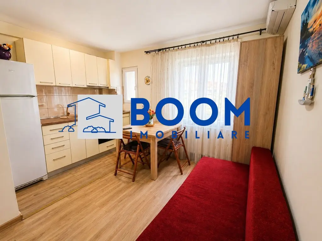 Studio | Etaj 1 | Bloc anvelopat | Gigacalorimetru | Mobilat si Utilat