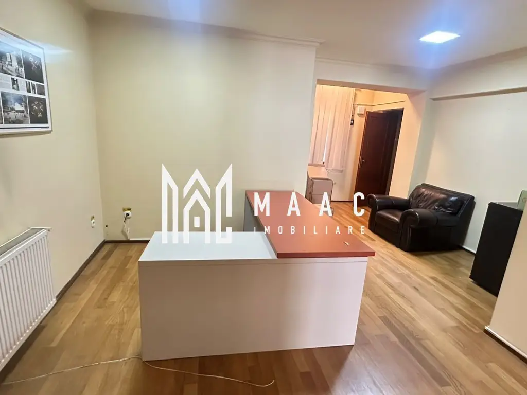 Spațiu birouri/comercial compartimentat | Ultracentral, Sibiu | 100 mp