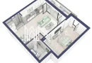 Apartament 2 camere | Etaj 3 | Balcon 10.7 mp | Turnisor