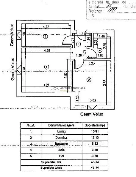 2 Camere Decomandat | Lift | Centrală Proprie I Comision 0%