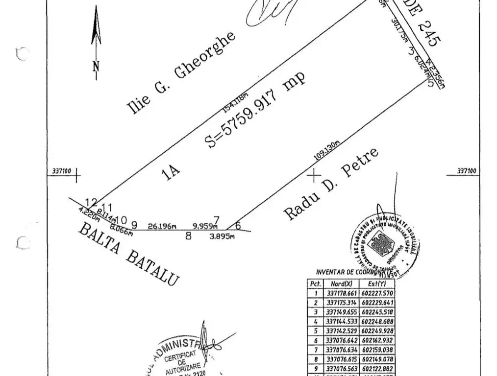 Afumati Balta Batalu 5760 mp