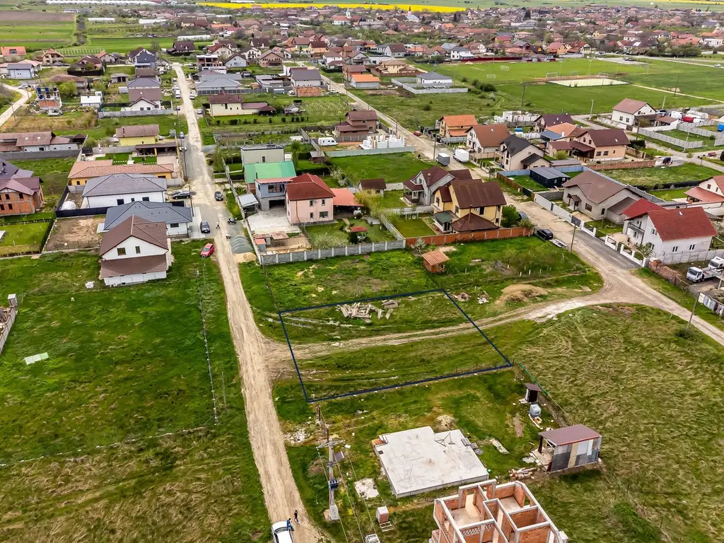 PRET NOU! Teren intravilan 748 mp - Sanleani, Arad - COMISION 0%