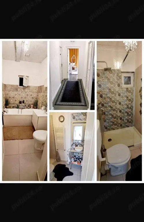 Casă de vânzare !! 3 camere, 2 băi, 3 dresinguri, cameră tehnică, pivniță, 2 garaje