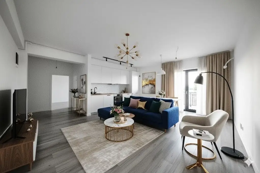 Apartamentul nr. 25 | 2 camere decomandat | Etaj 3 | Terasă 8,61 mp |