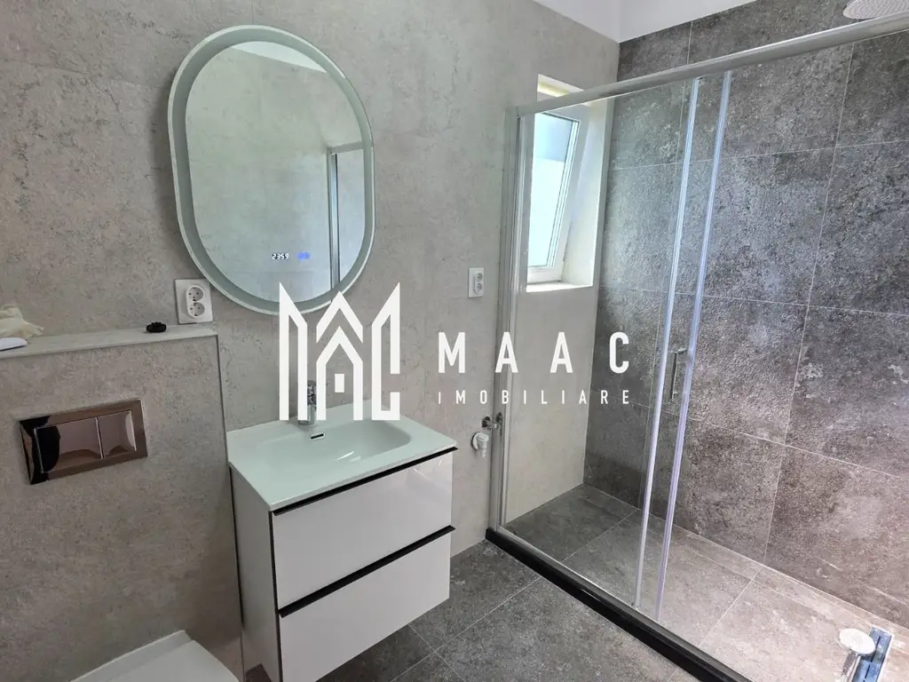 Apartament 2 camere de vânzare Selimbar | Central | curte 90 mp, parcare