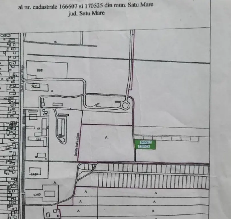 Vand teren zona Lucian Blaga
