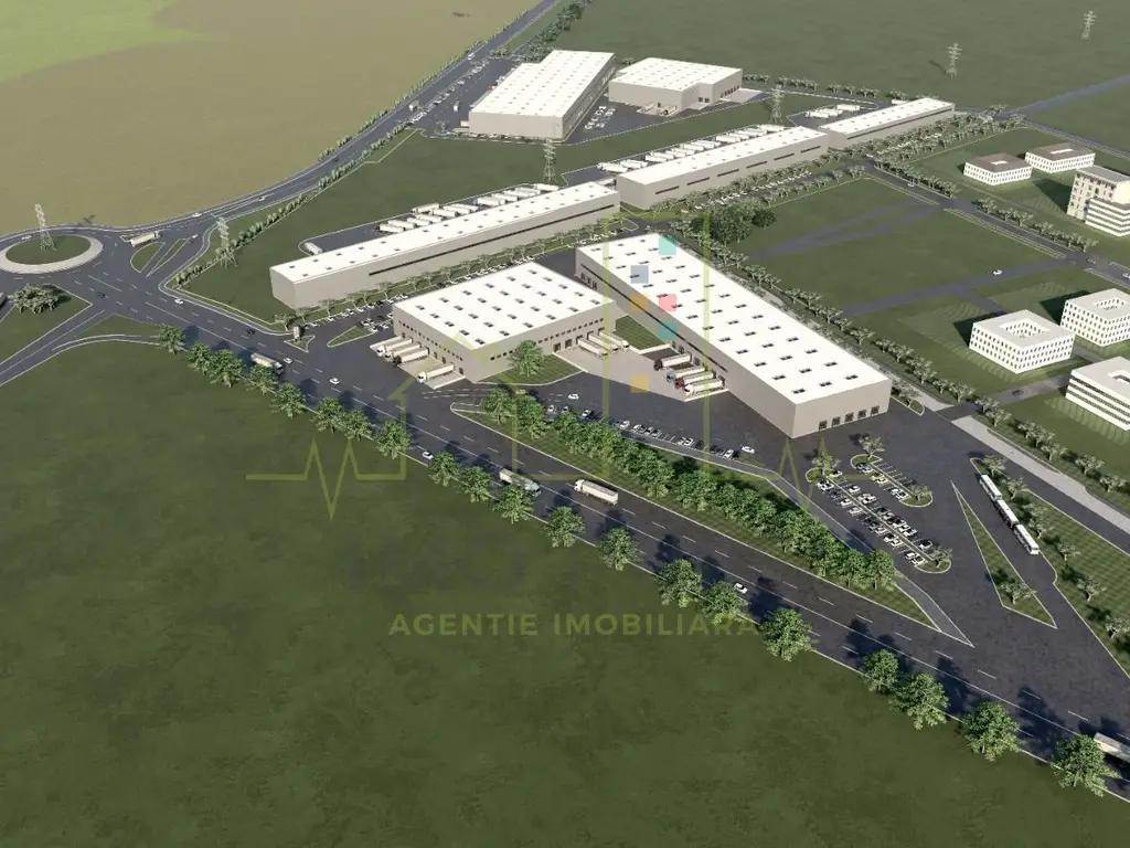 Teren pentru parc industrial. 25 Euro/ Mp. Acces direct la centura